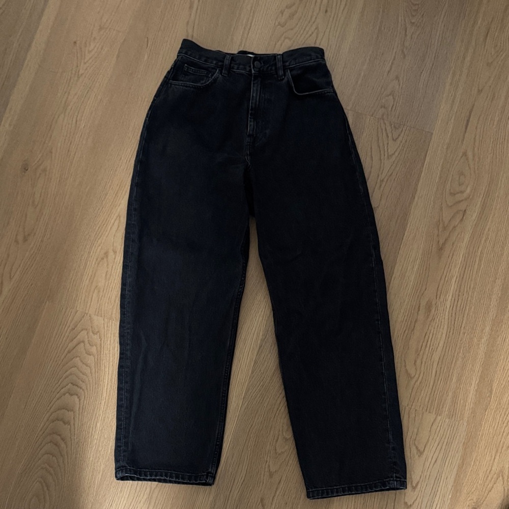 Carhartt WIP Women's High Rise Jeans - Dark Black